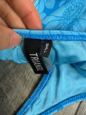 Triangl Blue Floral Bikini Set thumbnail 15