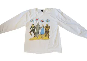 Vintage Women’s Wizard Of Oz Long Sleeve T shirt tee Warner Bros 1998 Sz M thumbnail 1