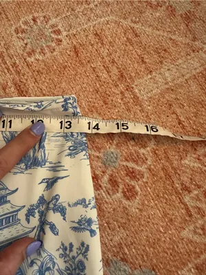Edikted delft print strapless top and low rise skirt SET Small horse Japan Y2K thumbnail 6