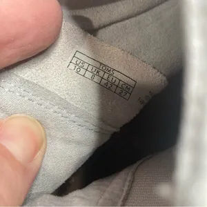 Toms gray‎ peep Toe Heels size10 thumbnail 9