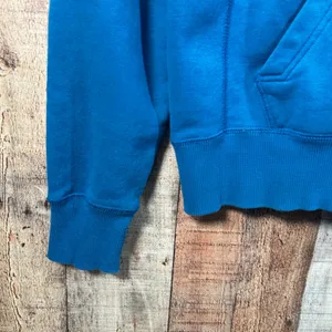 Nike Sportswear Teal Blue Full Zip Fleece Hoodie Womens Large L Embroidered Logo thumbnail 2