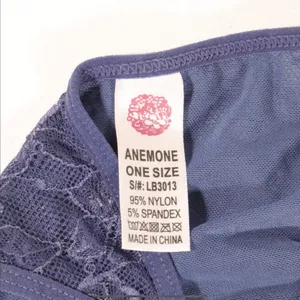 Anemone NWT Unlined Bralette in Blue-Gray One Size thumbnail 6