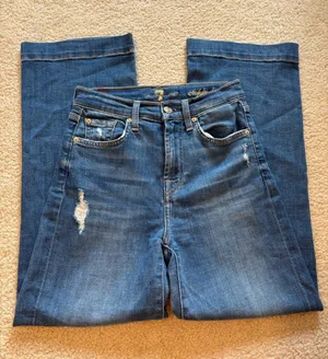 7 For All Mankind Blue Alexa Jeans thumbnail 1