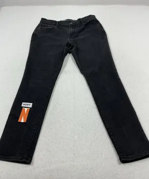 Womans Excellent Old Navy Curvy Skinny Black Jeans Size 8 S thumbnail 1