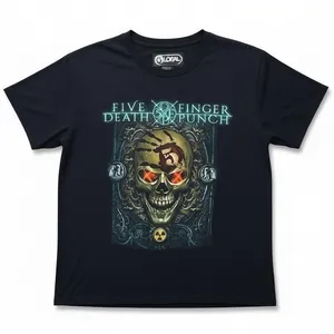 Five Finger‎ Death Punch Skull Graphic Shirt Black Large thumbnail 1