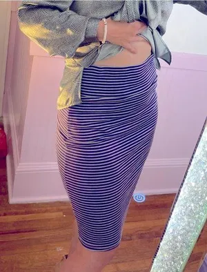 LuLaRoe High-Wasted Pencil Skirt Vintage retro Vibes thumbnail 1