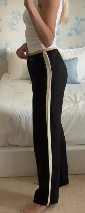 Sanctuary Women’s Pants Black White Stripe thumbnail 1