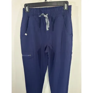 FIGS Zamora High‎ Waisted Jogger Scrub Pants Navy Blue XS NWT thumbnail 3