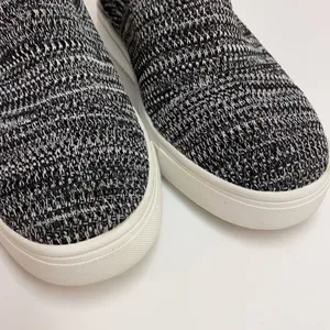 Flyknit Slip-On Black Wedge Sneakers A17‎ thumbnail 5