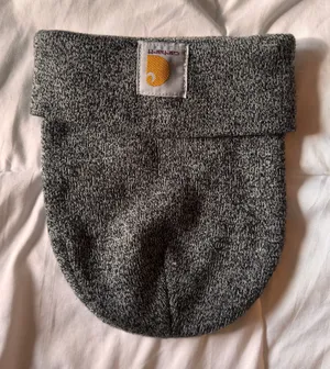 Carhartt Beanie Grey Hat thumbnail 1