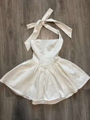 New Showpo Helda Mini Dress Halter Tie Neck Corset Dress - Small MSRP $119 thumbnail 6