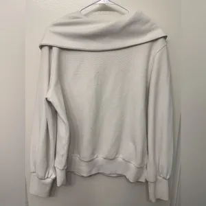Wide Collar Quarter Zip Sweater | Cozy Casual Pullover | Preppy Knit Top thumbnail 2