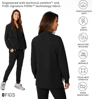 Women’s FIGS Scrub Bellery Jacket thumbnail 3