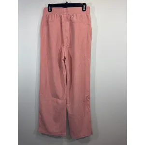 Halara Pink Corduroy Pul On Wide Leg Pants Women's MED Tall NWT Academia‎ Preppy thumbnail 6
