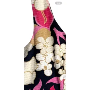 J.Crew 14 Floral Print Sleeveless Retro‎ Cotton Pique Babydoll Dress Sundress thumbnail 8