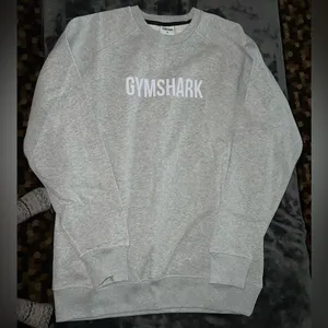 Gymshark Heather Gray Crewneck Sweatshirt Size Medium thumbnail 5