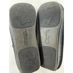 Alegria Paloma Mustache Leather Mary Jane Clogs Black Multi PAL-222 Size 39 thumbnail 6