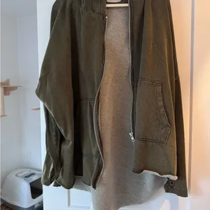 Free People Free Cloud Cardigan | Army Green | Size Large | EUC thumbnail 6