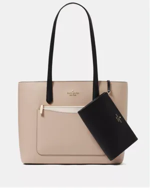 New Kate Spade Staci Colorblock Large Tote Bag thumbnail 1
