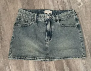 PacSun Mini Denim Skirt thumbnail 1
