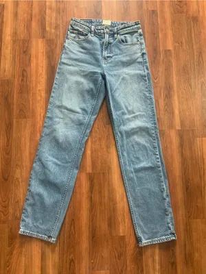 Faherty Women’s Organic Cotton Light Blue Straight Jeans Classic Fit 26 Lakewood thumbnail 2