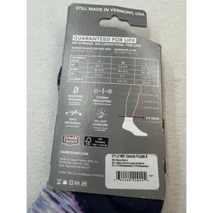 Darn Tough 1987 Purple Women's Light Hiker Quarter Lightweight 1/4 Hiking Sock thumbnail 4