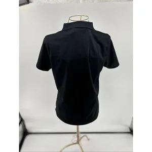 Nike Golf Dri-FIT NWT Mobil 1 Logo Polo Shirt Women's Medium Black new with tags thumbnail 9