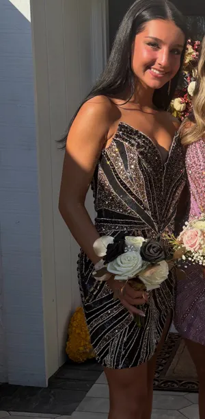 Portia Scarlett Dress Homecoming thumbnail 4