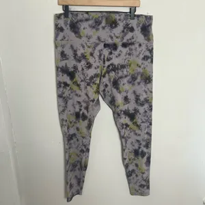 LULULEMON- Align High Rise Pant 28” Radial Tie Dye Mauve Grey Size 16 thumbnail 2