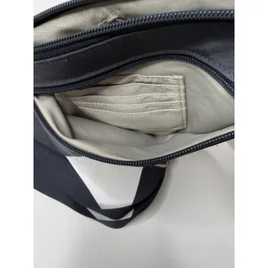 Baggallini Mini Sling Crossbody Shoulder Bag Navy Blue Everyday‎ Run Walk Active thumbnail 6