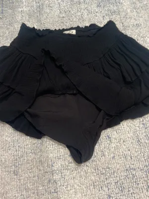 Rock N Rags Black Ruffle Skirt thumbnail 2