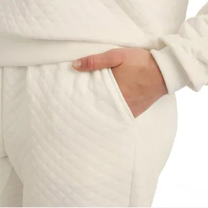 Lands’ End Ivory Quilted Lounge Set XXL thumbnail 7