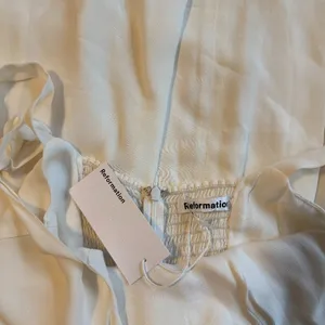 NWT Reformation Annabell Ivory Dress thumbnail 9