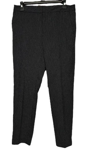 Zara Black‎ & White Dot Print High Rise Ankle Length Dress Pants Size 6 thumbnail 1