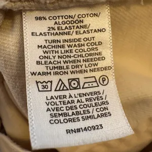LOFT The‎ Slim Cropped Jeans in Off White Size 34/18 thumbnail 9
