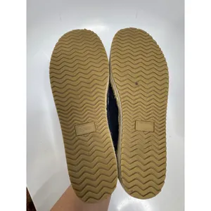 TOMS Alpargata Platform Espadrille Womens 8 Navy Blue Excellent Suede Slip On thumbnail 4