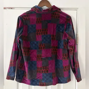 Multicolor Patchwork Jacket Source Unknown Size‎ EST. Small thumbnail 2