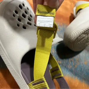 Chacos Chillos Clogs size 8 gray green purple thumbnail 5