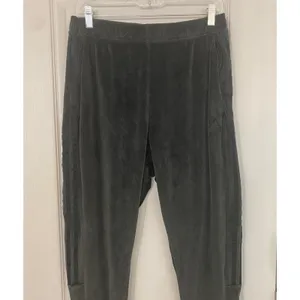adidas‎ Tiro Cut 3-Stripes Corduroy Velour Track Pants Gray L thumbnail 11