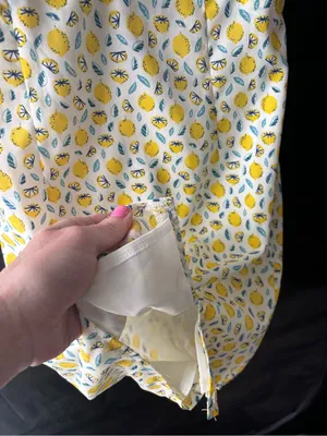 Princess Polly Lemon Print Tie Mini Dress thumbnail 9