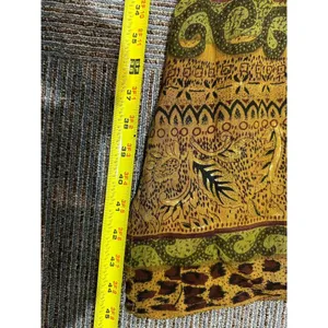 Vintage Sleeveless Dress Women’s Medium Boho Animal Print Tie Waist Festival thumbnail 7