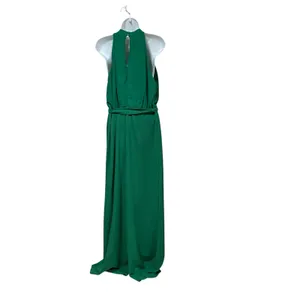 Baltic Born Green Halter Neck Wide Leg Jumpsuit XL DD6195 Emerald Formal Tie thumbnail 3