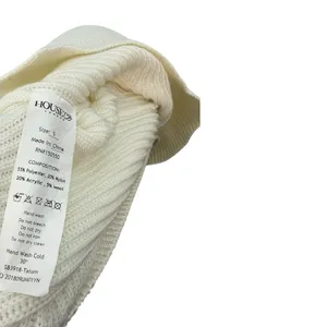 House of CB Tatum Crop Sweater Ivory Cutout‎ Sleeve Rib Knit Top Small thumbnail 9