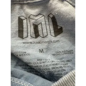 Issac Morris American Speedway Cropped Tee Blue Size M thumbnail 4
