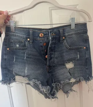 Celebrity Pink Jean Shorts thumbnail 1