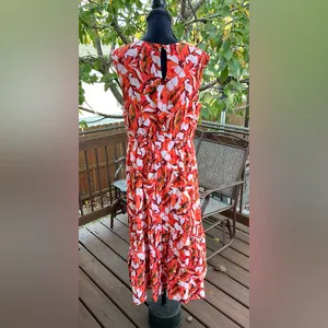 Nine West Womens maxi dress LIKE NEW🧡💙🤍 thumbnail 10