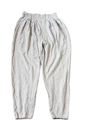 Free People Beach Pink Slub Knit Cotton Harem Style Pants Slouchy Grunge Casual thumbnail 1