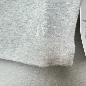 NWT‎ IVL Collective Cotton Jersey Cropped Top Womens Heather Gray Small Athletic thumbnail 6
