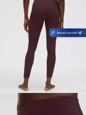 Lululemon High-Rise Black Women's Align Leggings thumbnail 8