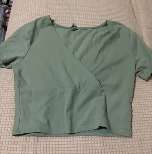 dry goods cropped top green thumbnail 1